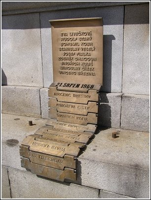 Monument till offren den 21 augusti 1968 - Liberec