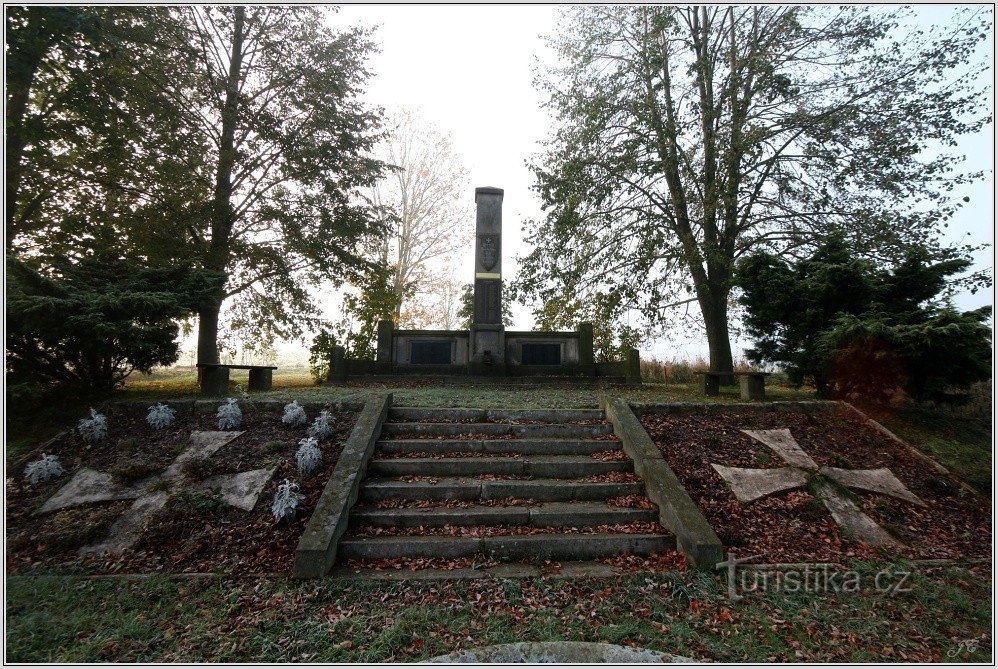 Monument till krigets offer i Křinice