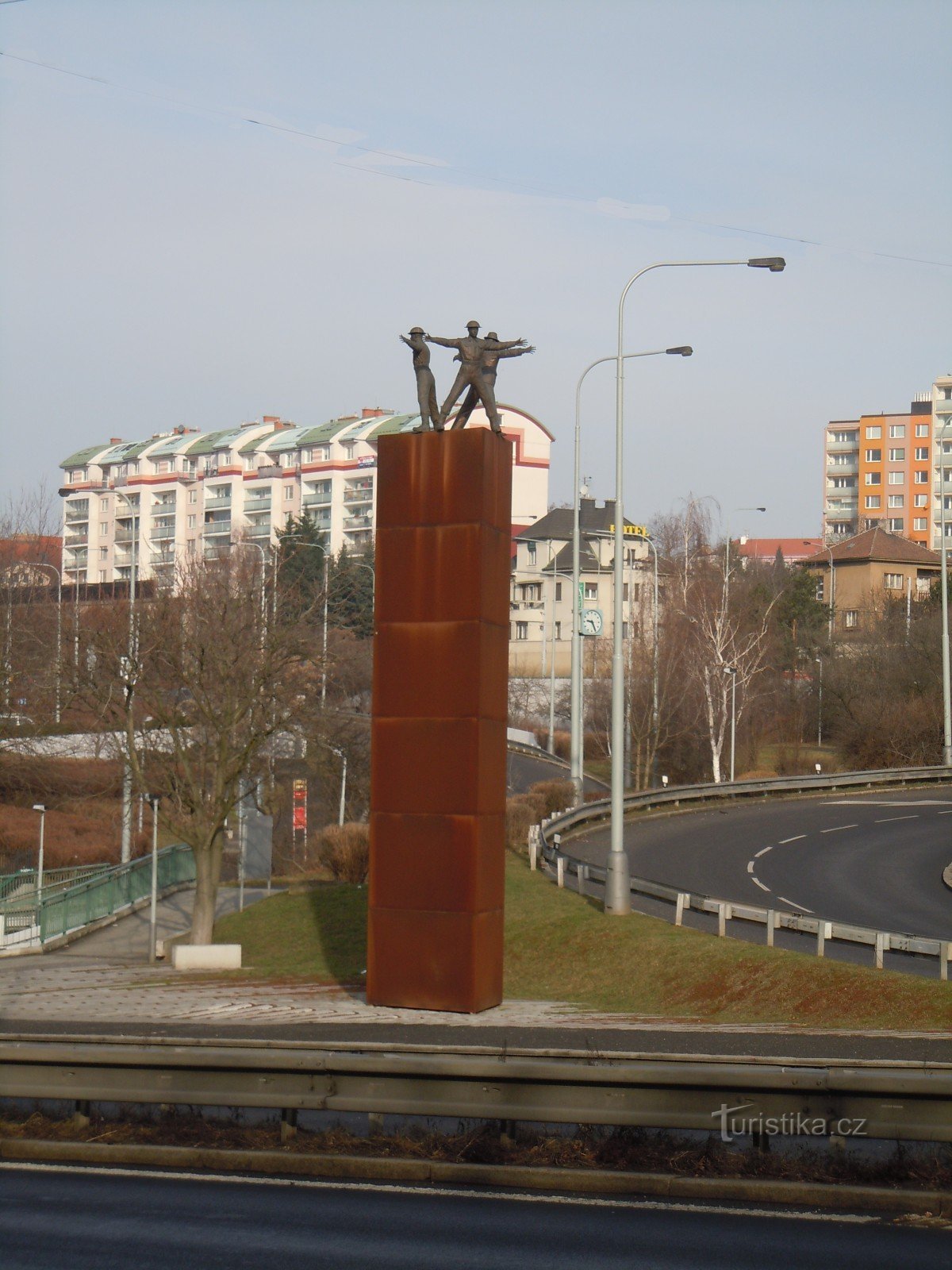 monumentet till Operation Andropoid på Förskolan