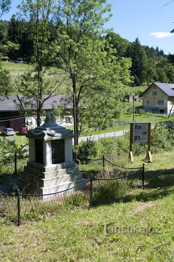 Az elesettek emlékműve Dolní Údolíban