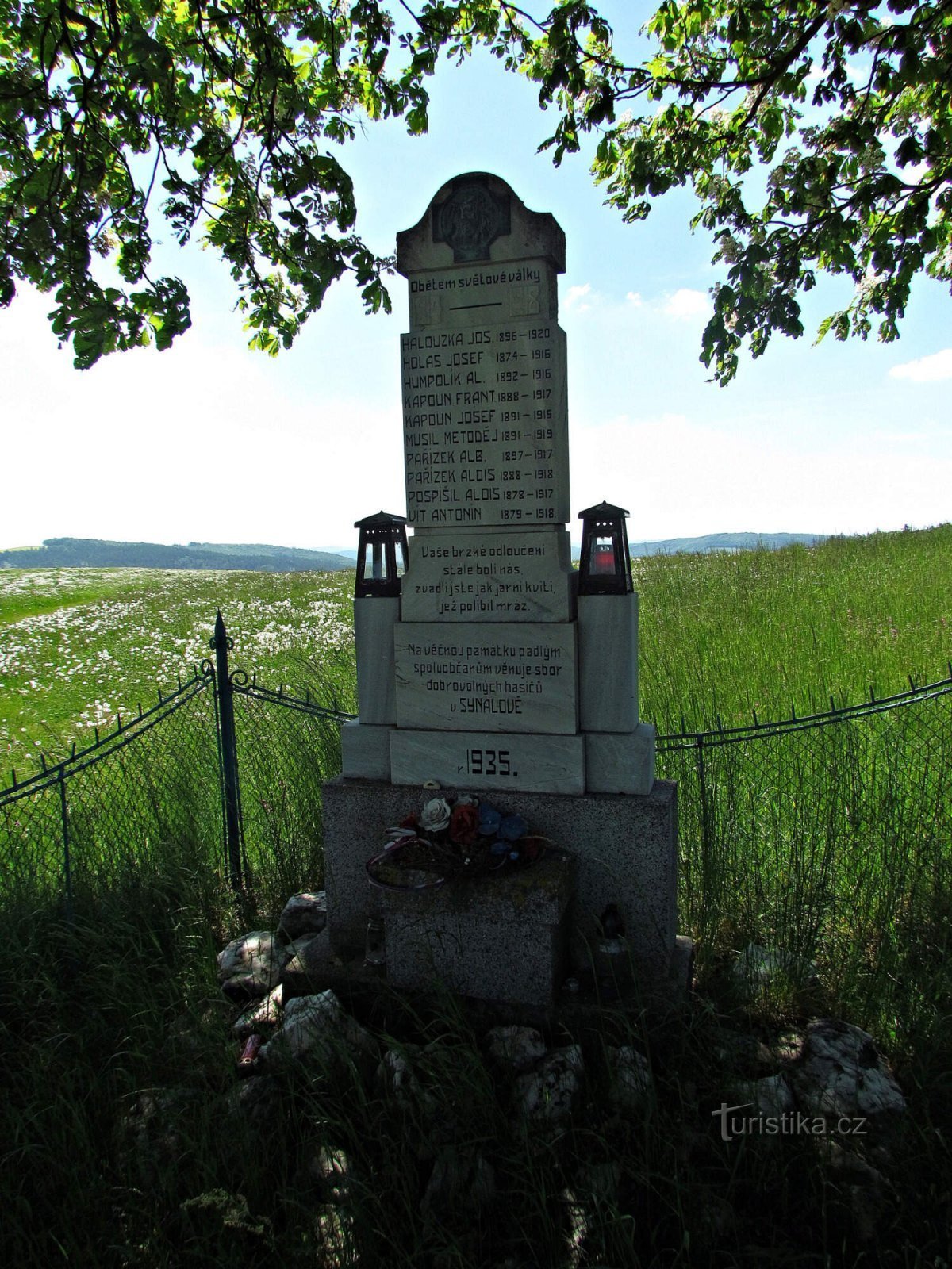 monument al celor căzuți din Primul Război Mondial