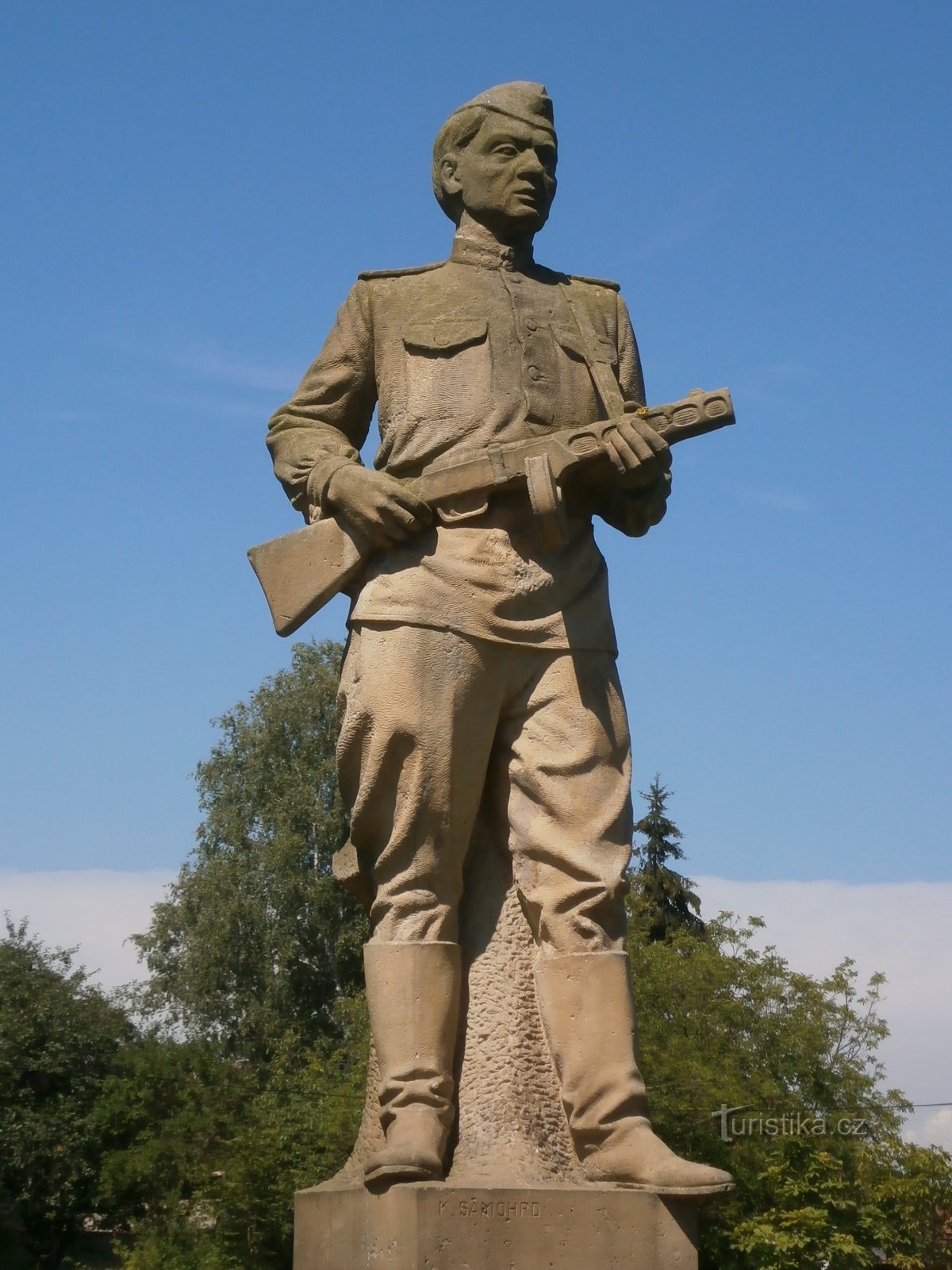 Monument voor gesneuvelde soldaten van het Rode Leger (Praskačka)
