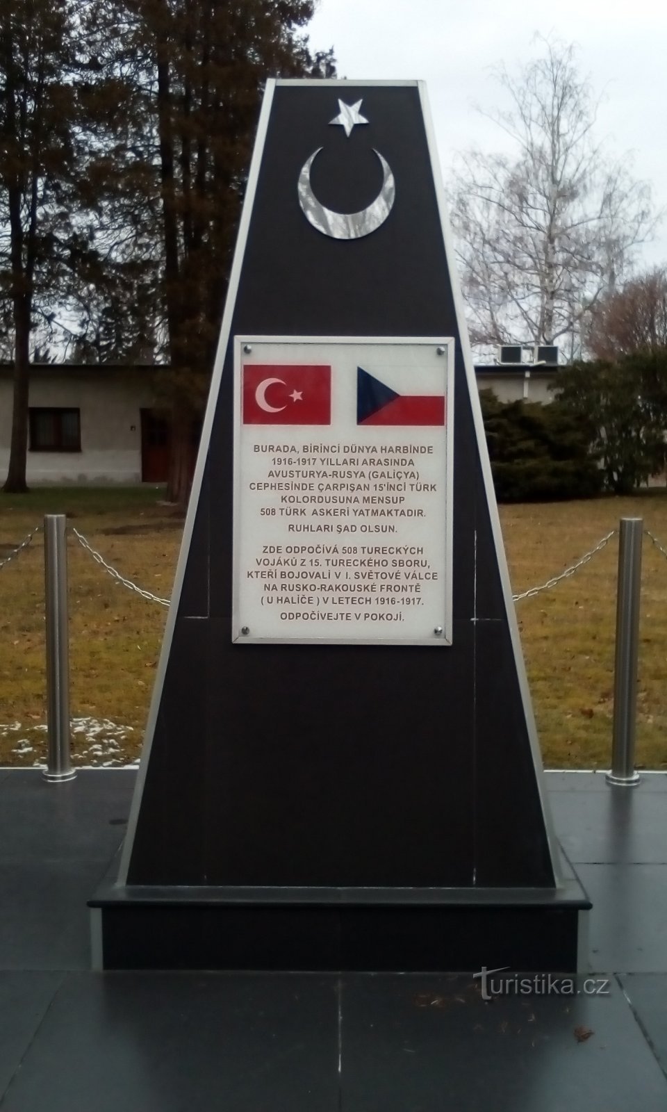 Monument voor gevallen Turkse soldaten uit de Eerste Wereldoorlog