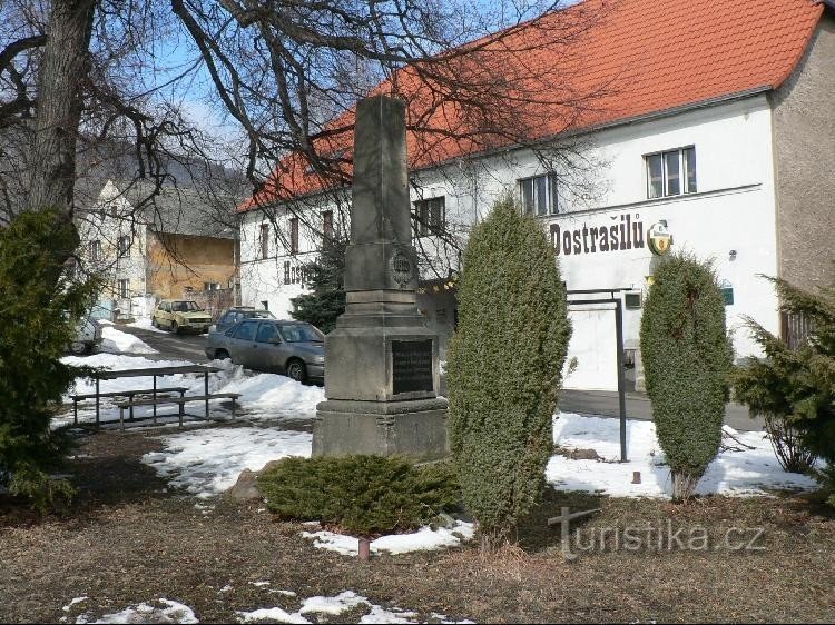 Monument till de stupade nära Stradov 1813