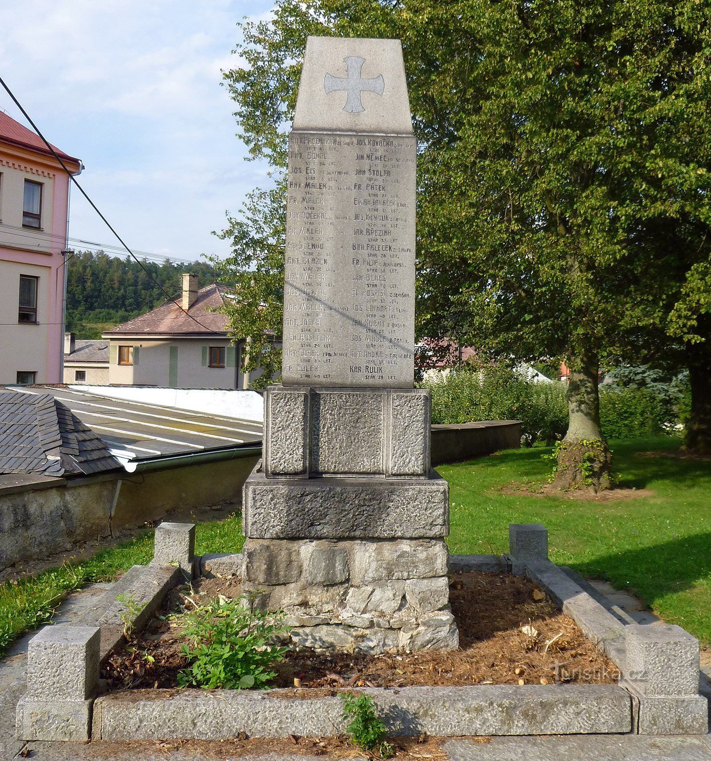 Monument to those who died in the First World War