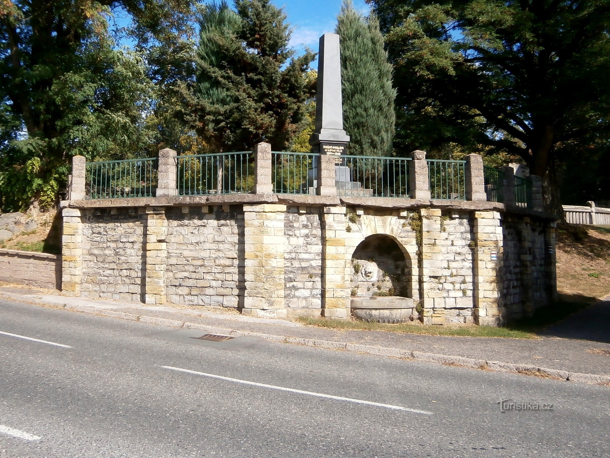 Monument till dem som dog i första världskriget (Chvalkovice)