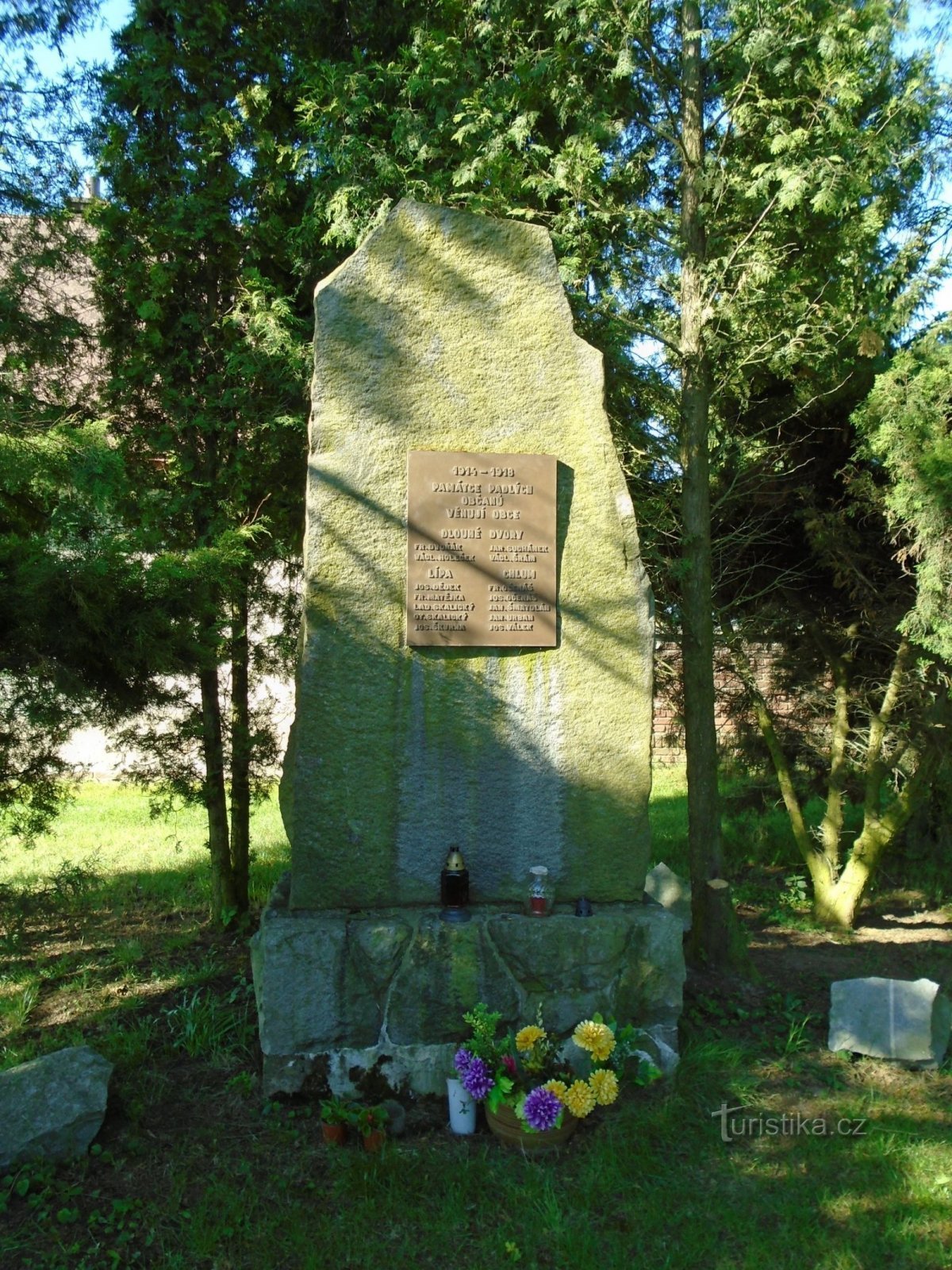 Monument to those who died in the First World War (Lípa, 1/20.5.2018/XNUMX)