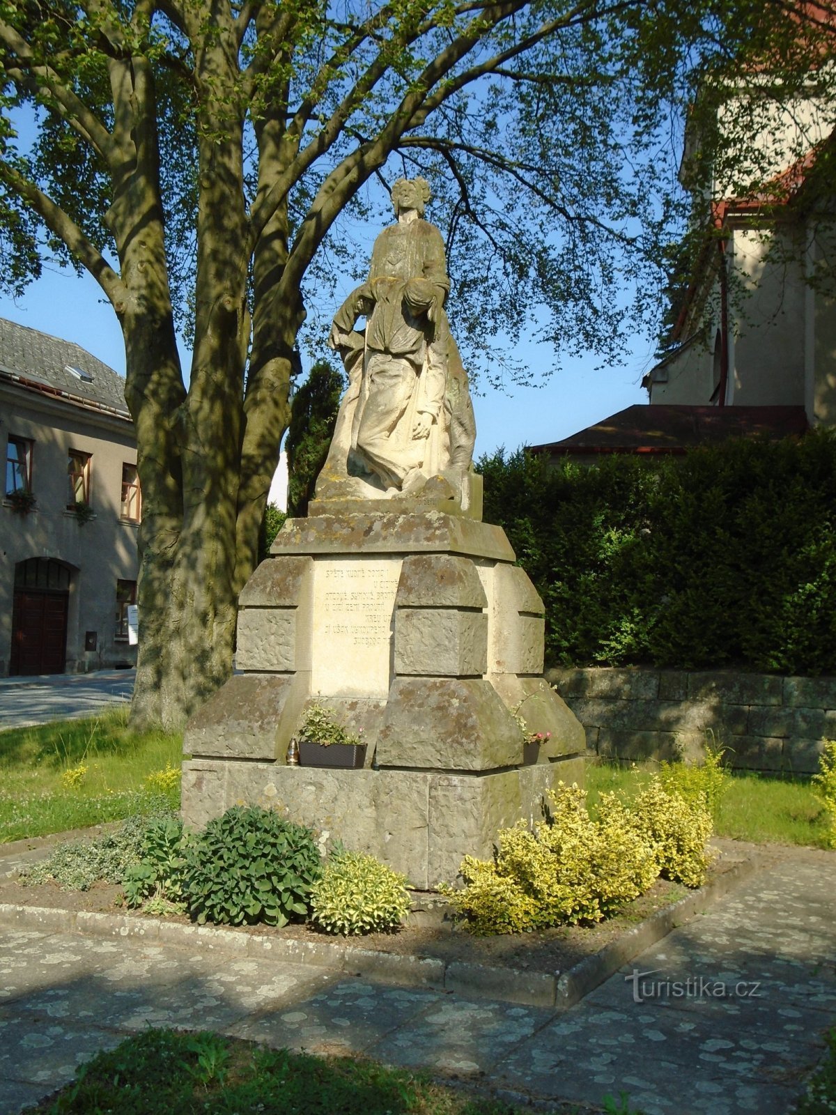 Monumentul celor care au murit în Primul Război Mondial (Velký Vřešťov)