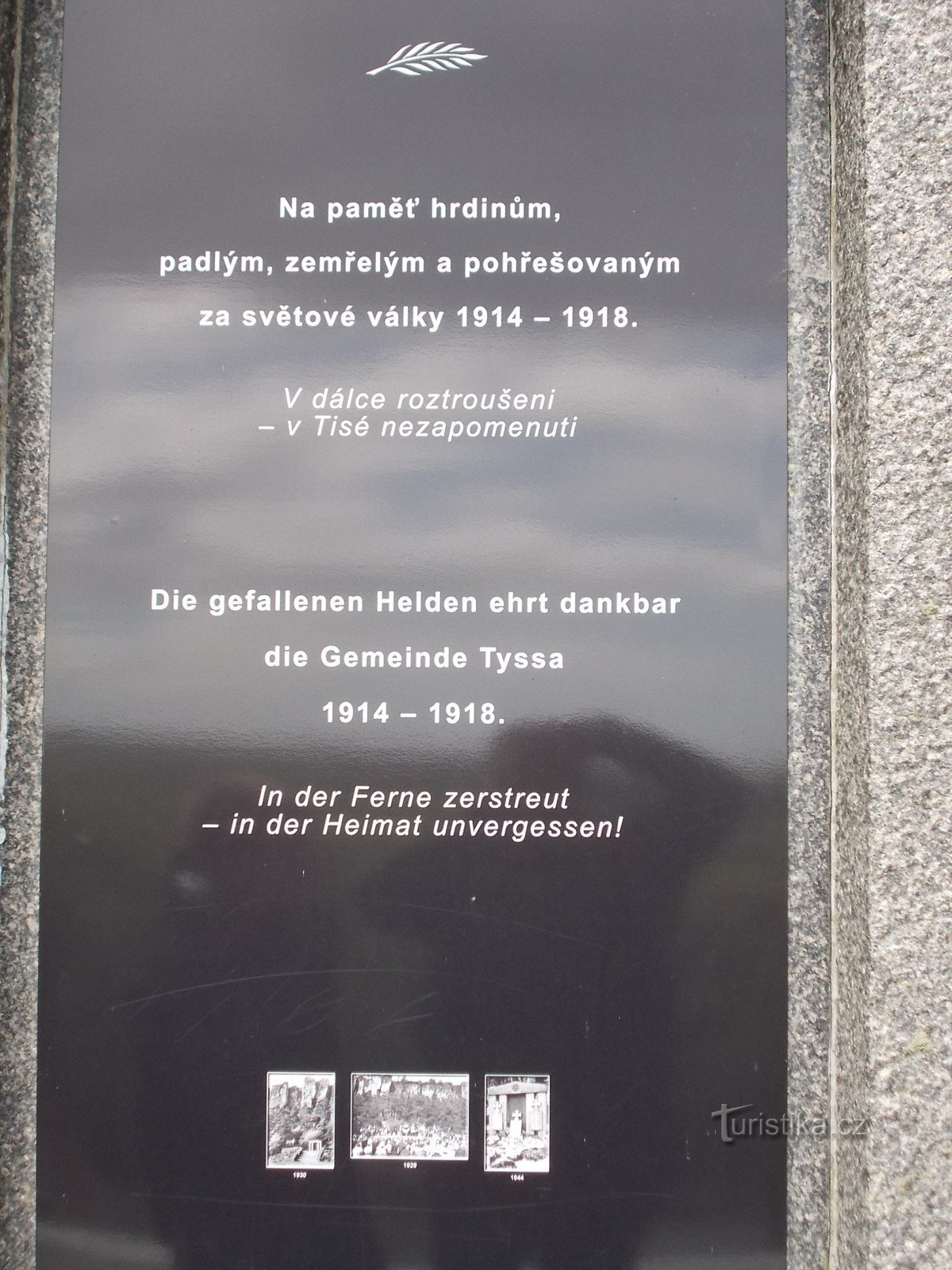Monument for dem, der døde i Tisá verdenskrig