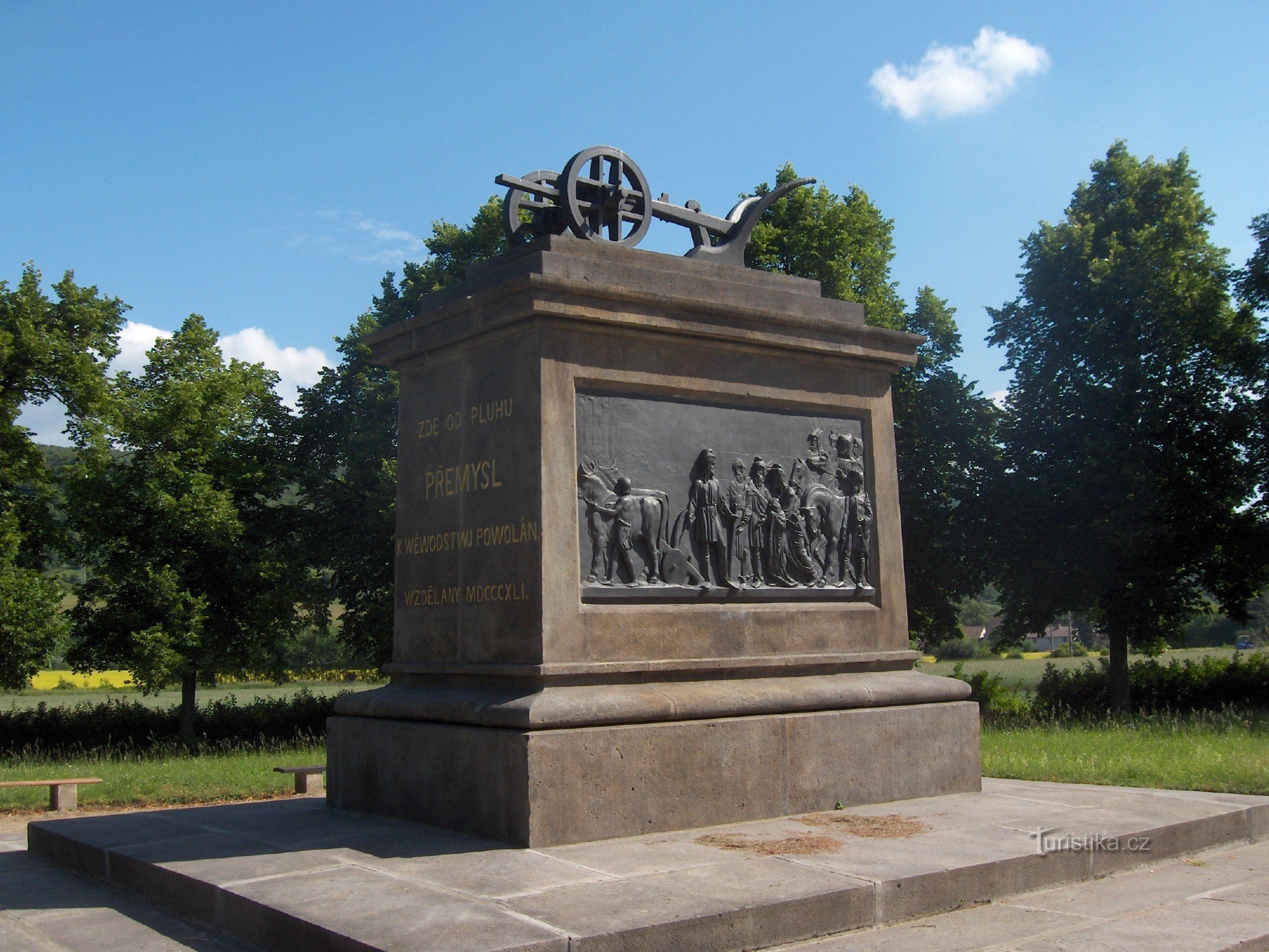 monument til Přemysl Oráč