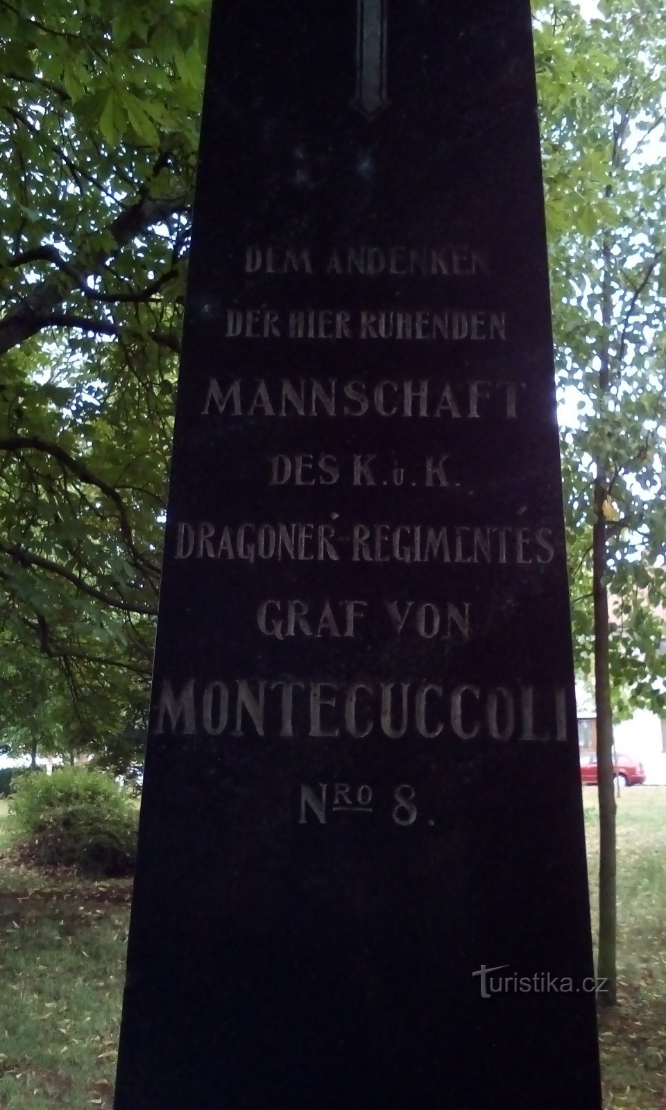 Đài tưởng niệm các thành viên của Trung đoàn Dragoon thứ 8 của Bá tước Montecuccoli