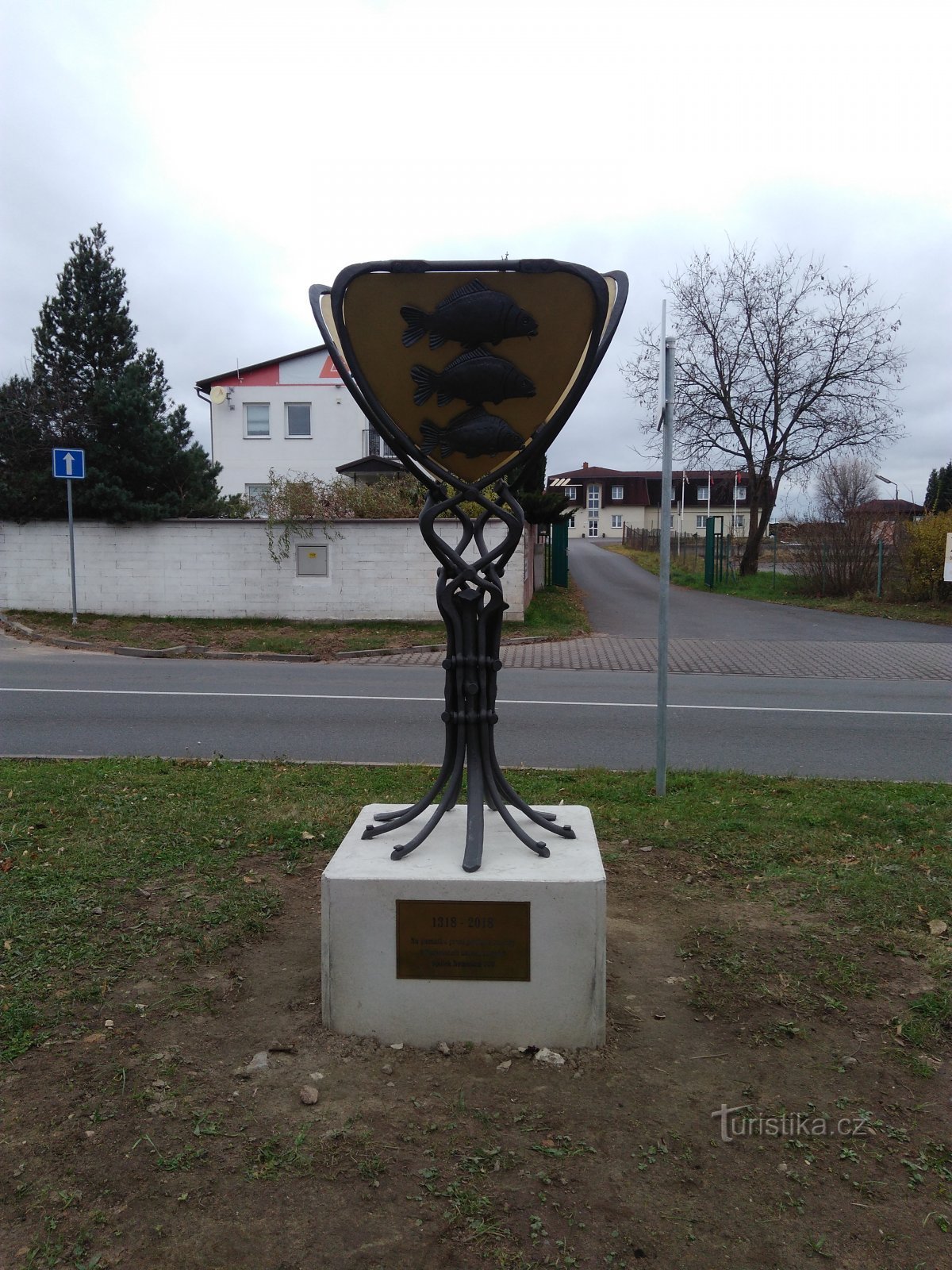 Monument till det första skriftliga omnämnandet av Nemošice