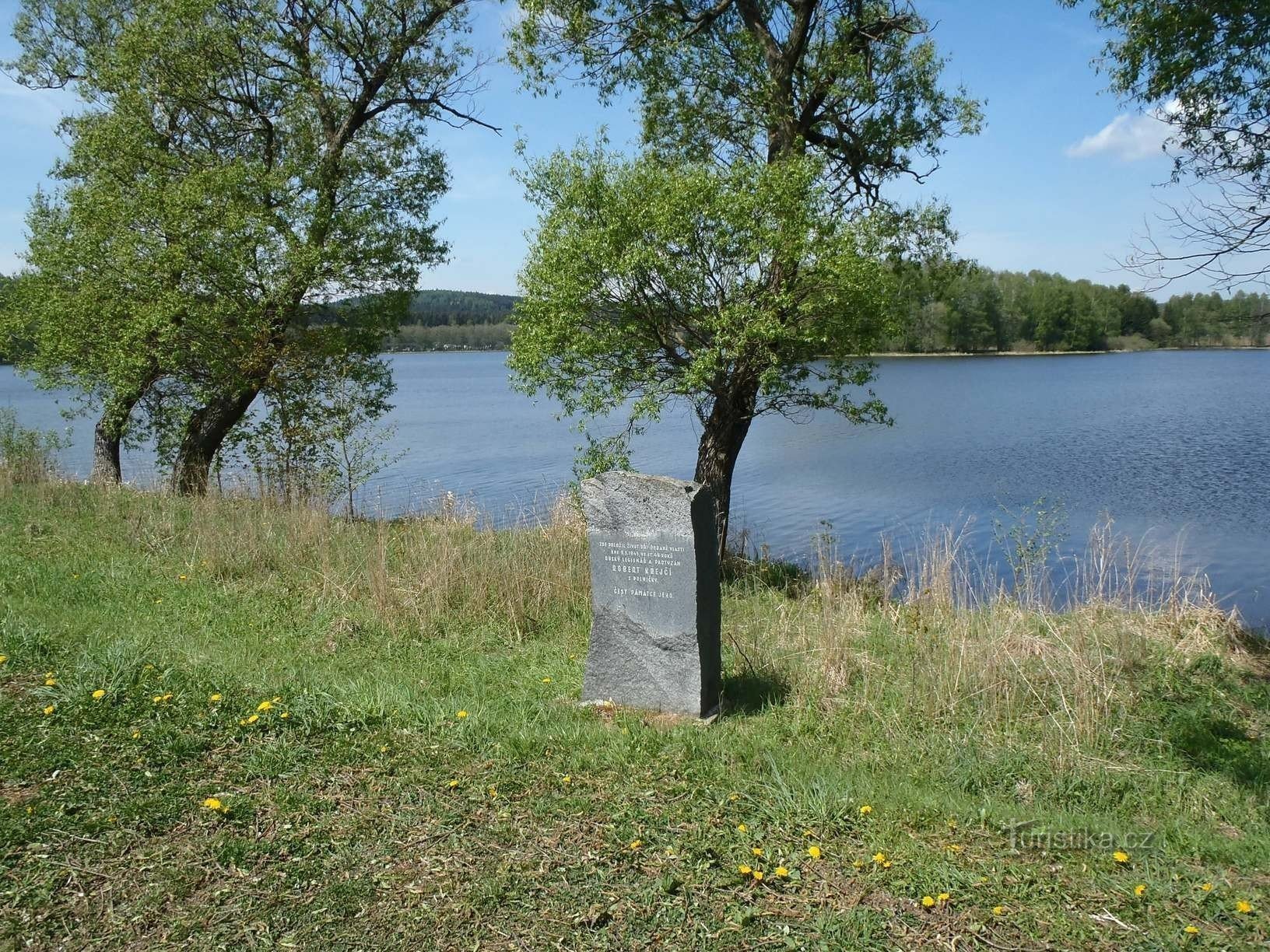 Robert Krejčín muistomerkki - 5.5.2012