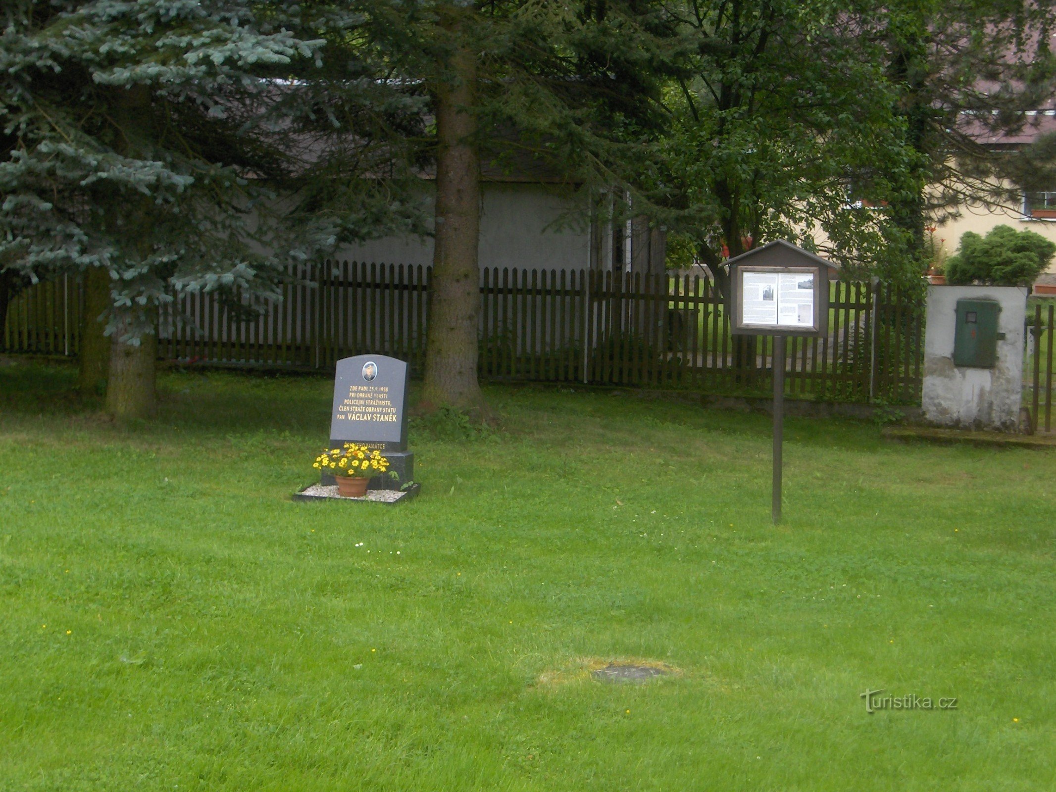 Monumento alla guardia Václav Staňek.