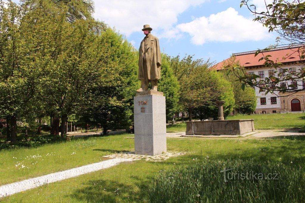 Monument to TG Masaryk