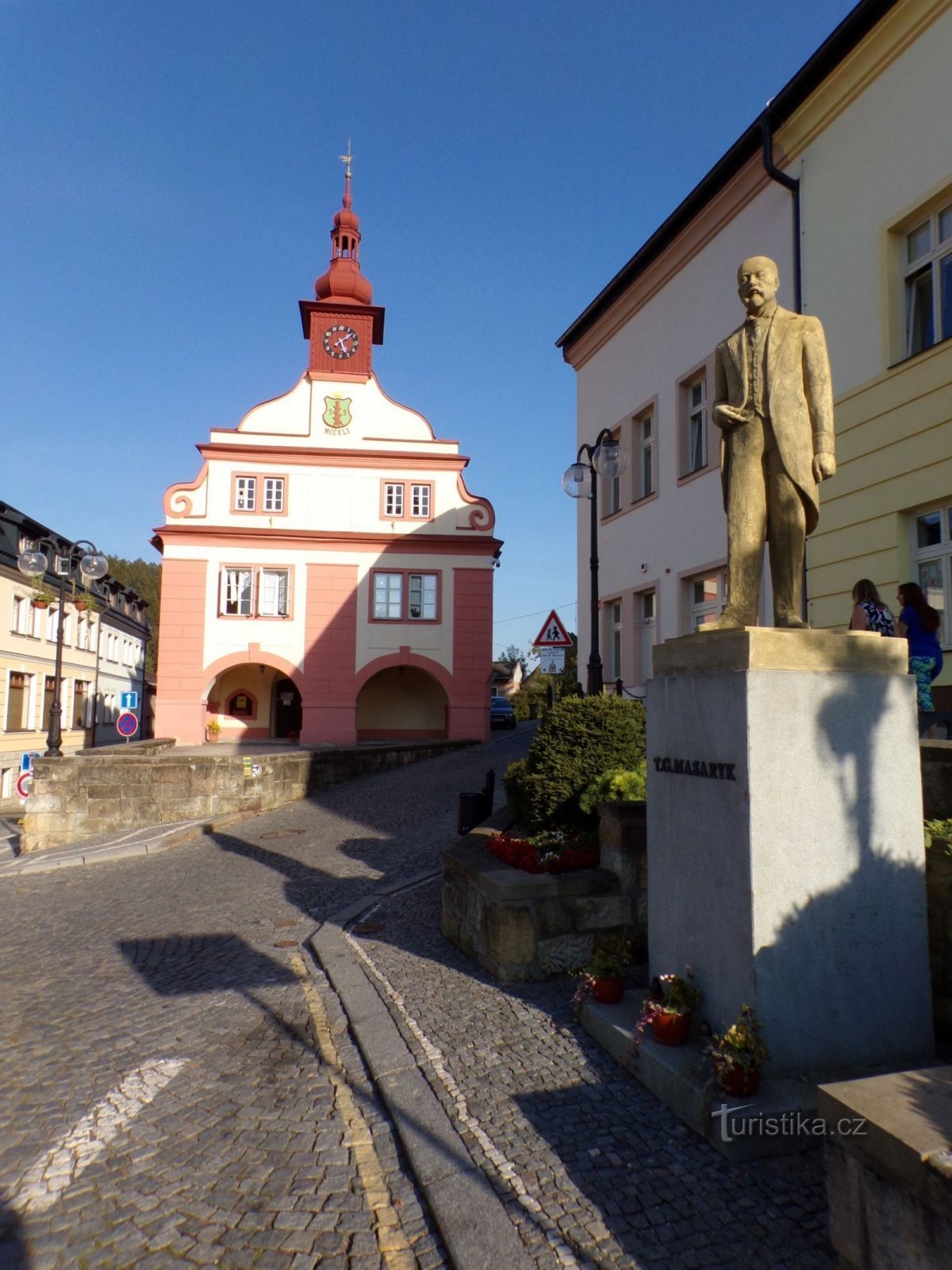 Monument à TG Masaryk (Úpice, 8.9.2021/XNUMX/XNUMX)