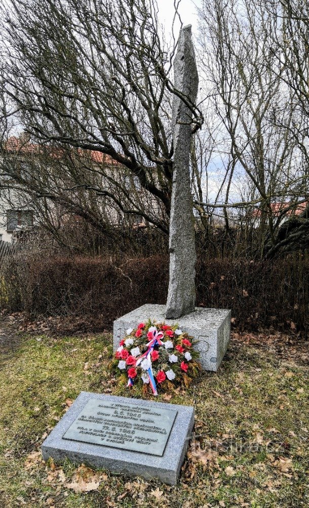 Monument in Čimelice