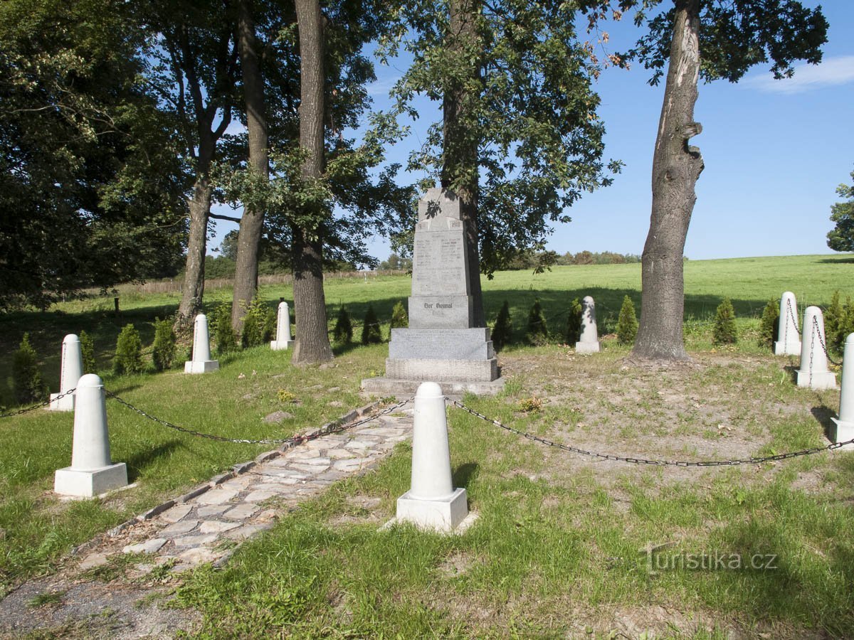 Monument in Křišťanovice