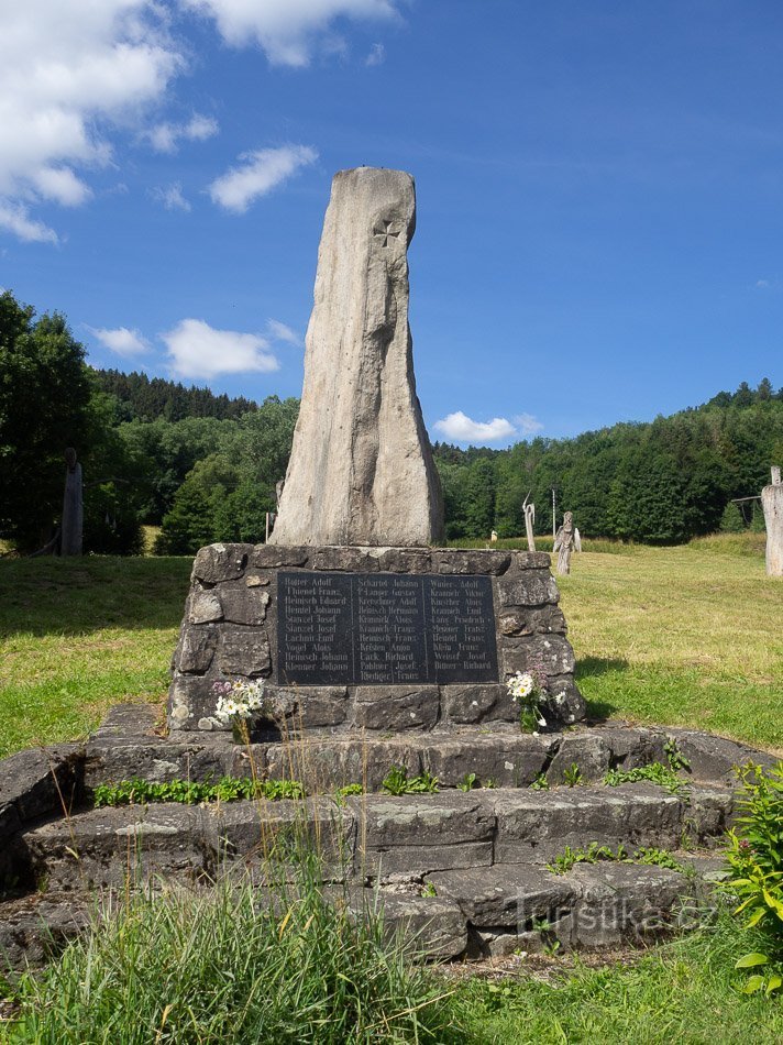 Monument in Rejchartice