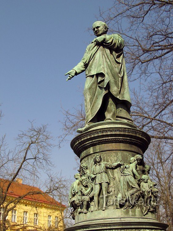 Pomnik Vojtěcha Lanny - Czeskie Budziejowice