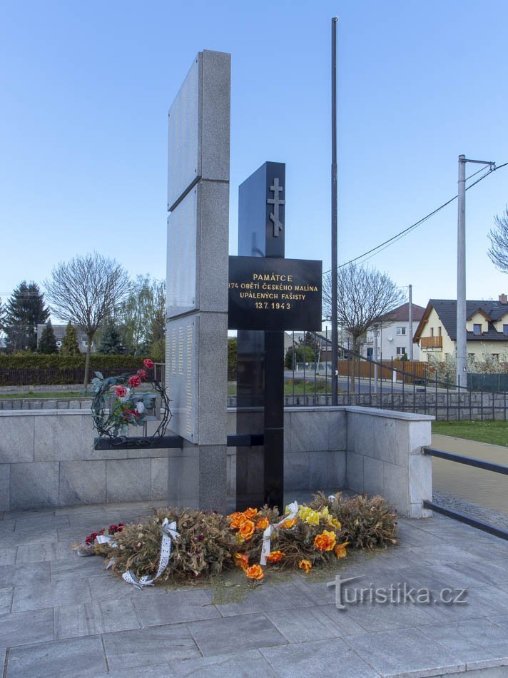 Pomník vypálení Českého Malína