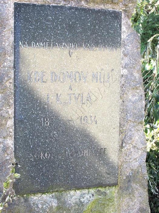 pomník vzniku národní hymny