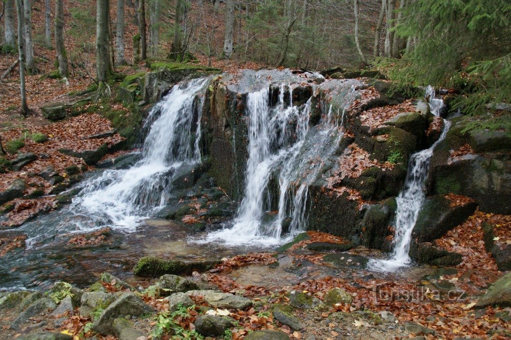 Verfallener Wasserfall