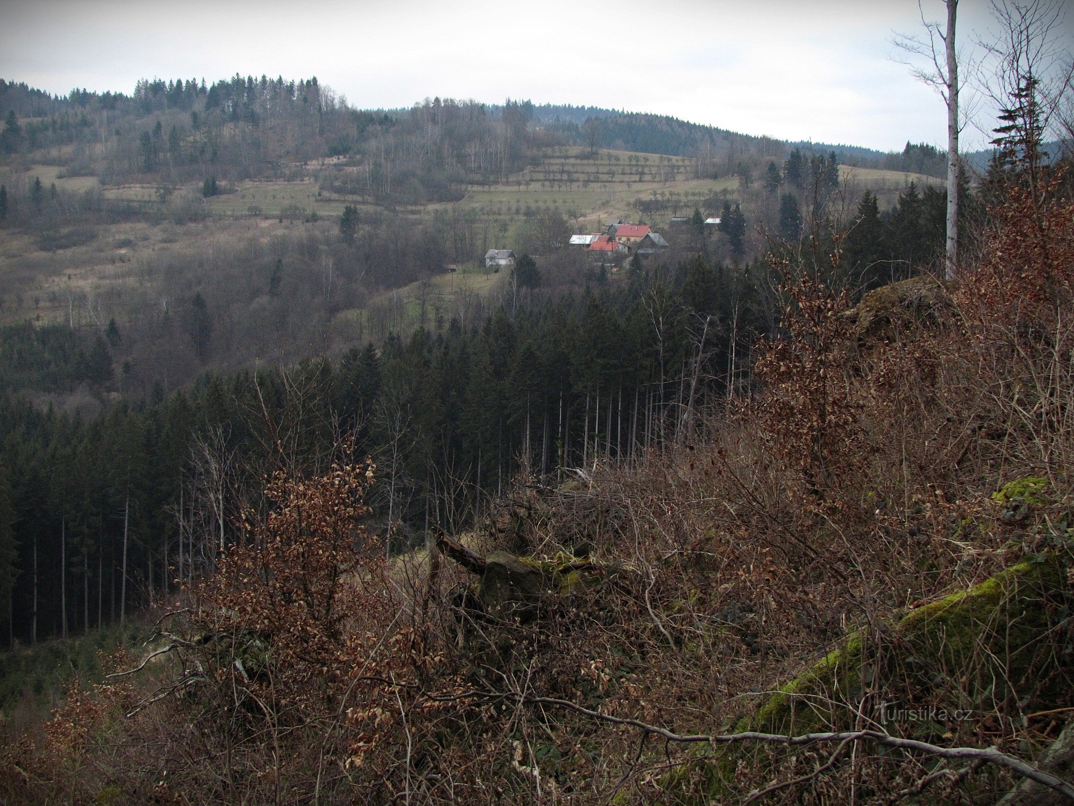 Les clairières de Popeliš près de Lidečko