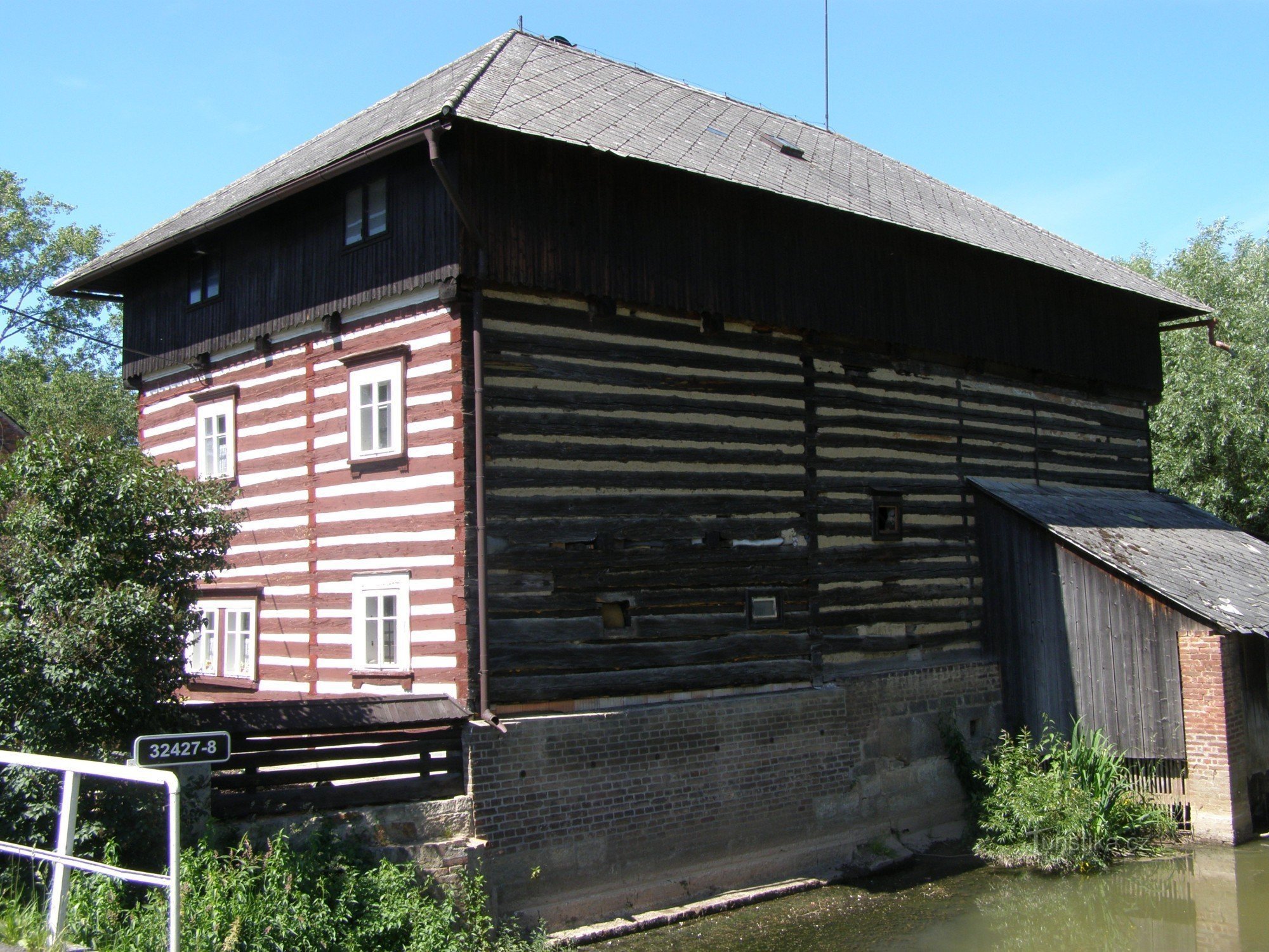 Popovice - moulin