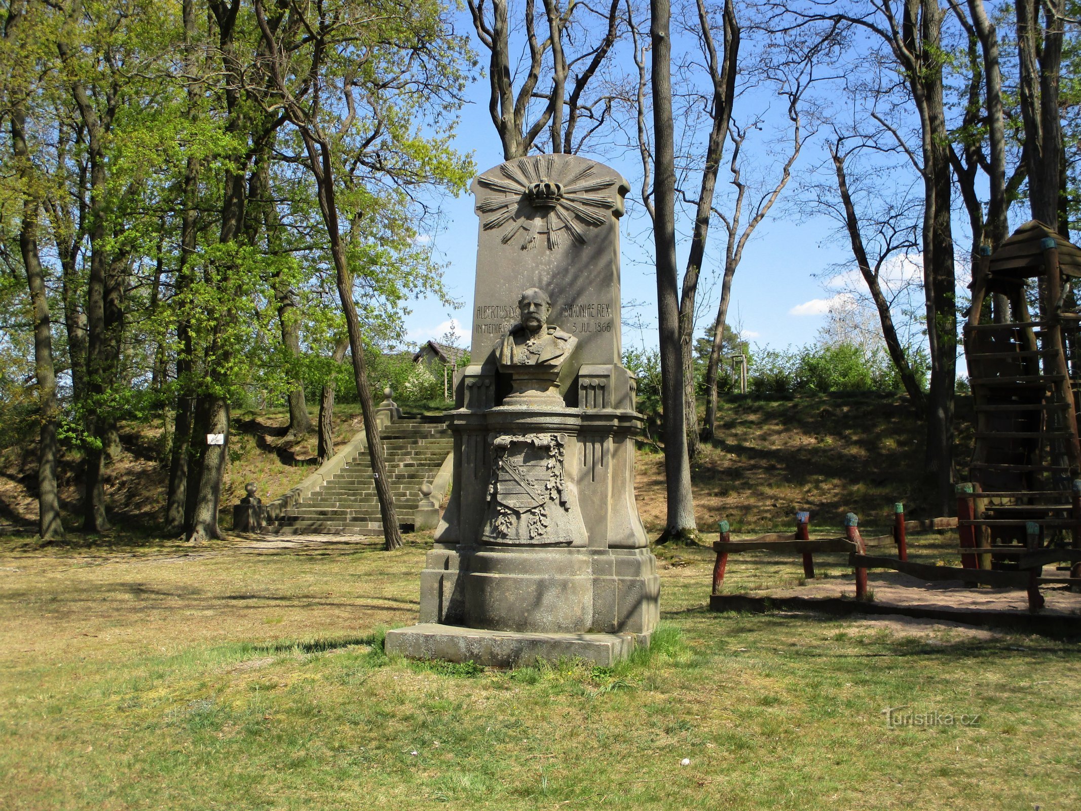 Busto del re Alberto di Sassonia (Probluz, 27.4.2020/XNUMX/XNUMX)