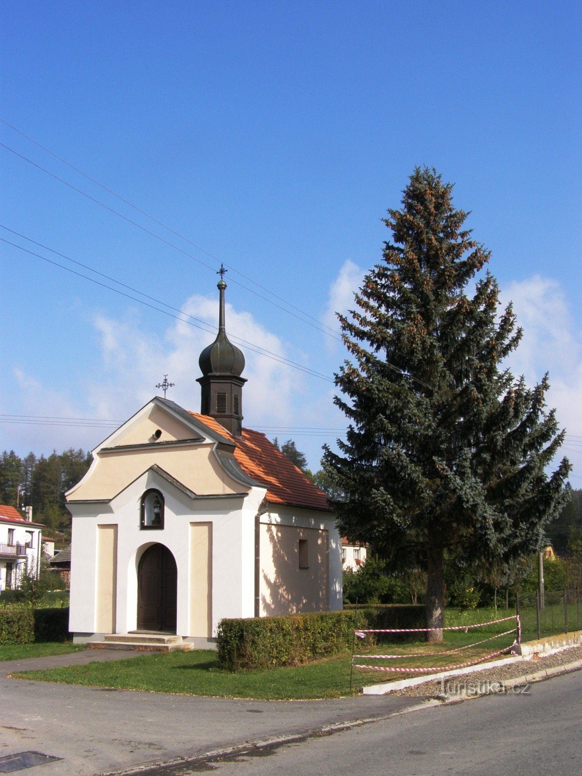 Poříčí cerca de Litomyšle - capilla de St. Jan Nepomucký