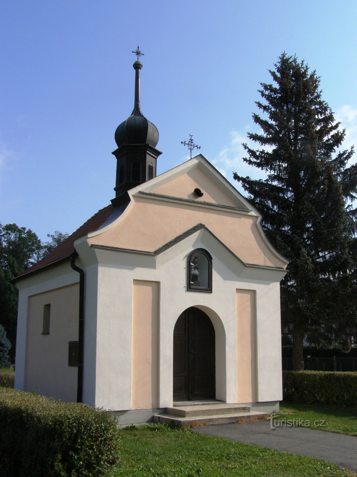 Poříčí lângă Litomyšle - capela Sf. Jan Nepomucký