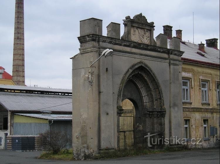 Portaal van het voormalige klooster