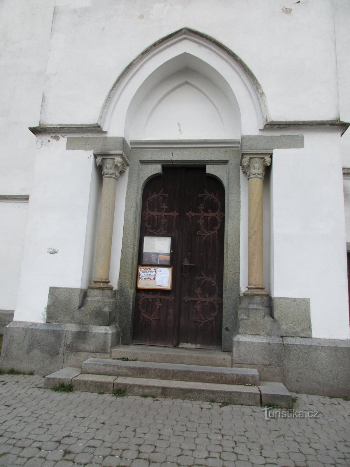 portal of the church