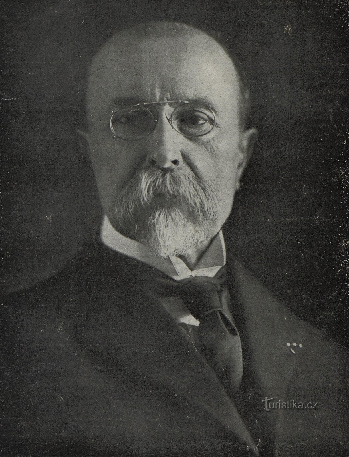 Portrait of TG Masaryk from 1919