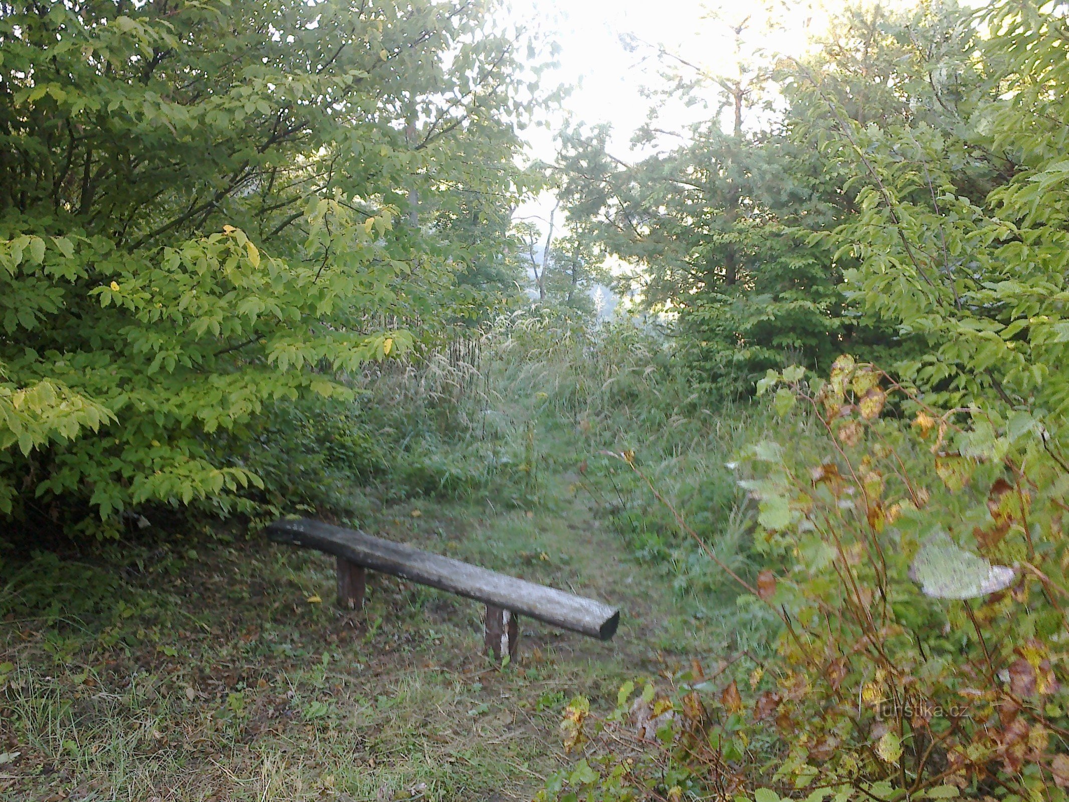 Sitzen auf dem höchsten Aussichtspunkt