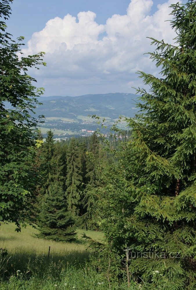 la última vista desde el hotel Bahenec