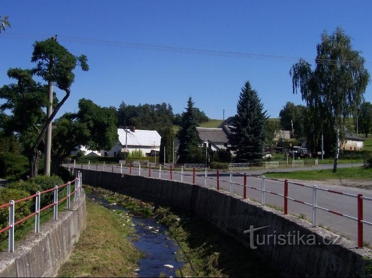 Bureau de poste: Bâtiment de la poste dans le village