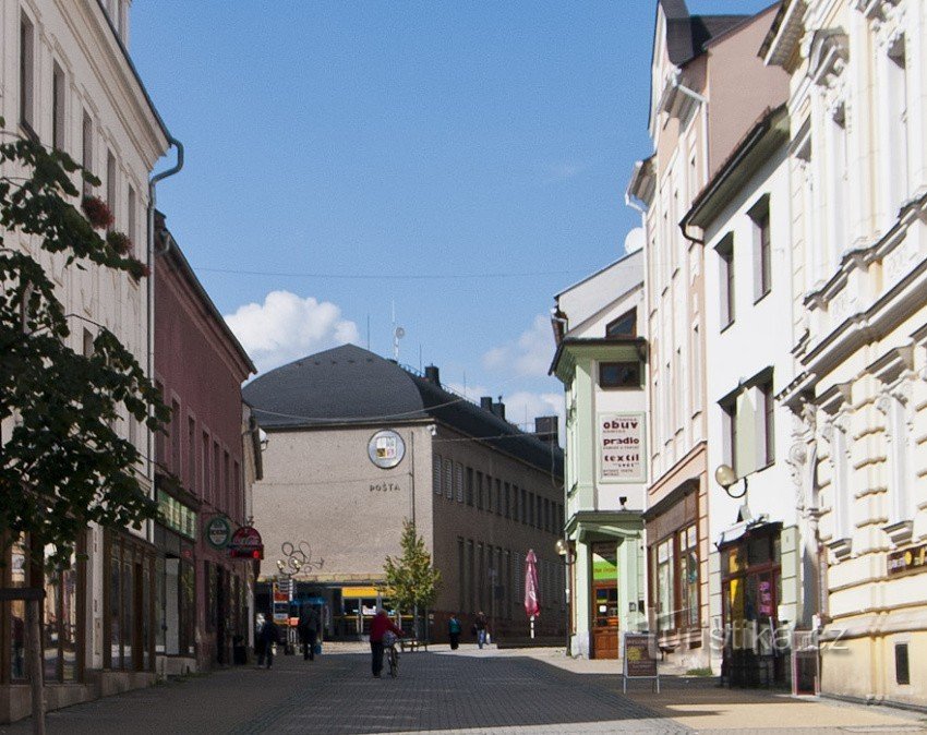 Post office in Šumperk