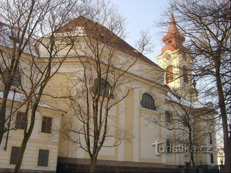 Postoloprtský kostel Nanebevzetí Panny Marie