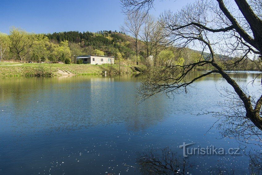 Postřelmov - homokozó