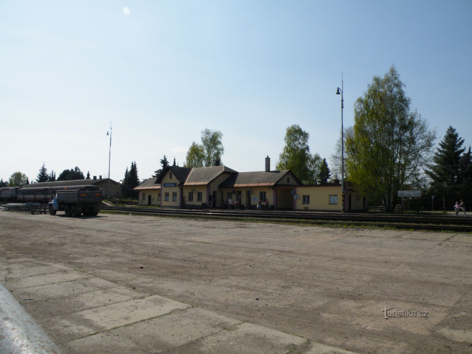 Postřelmov - railway station