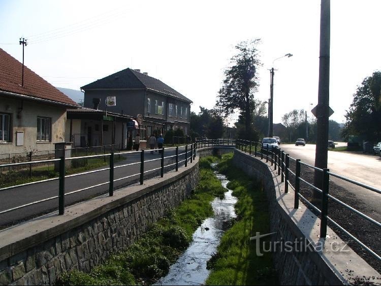 Ruisseau Grasmanka à Loučka