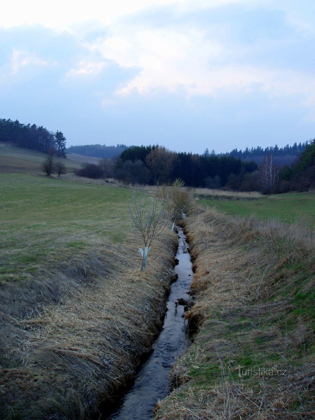 Ruisseau Kleštínek sous Kněží hora