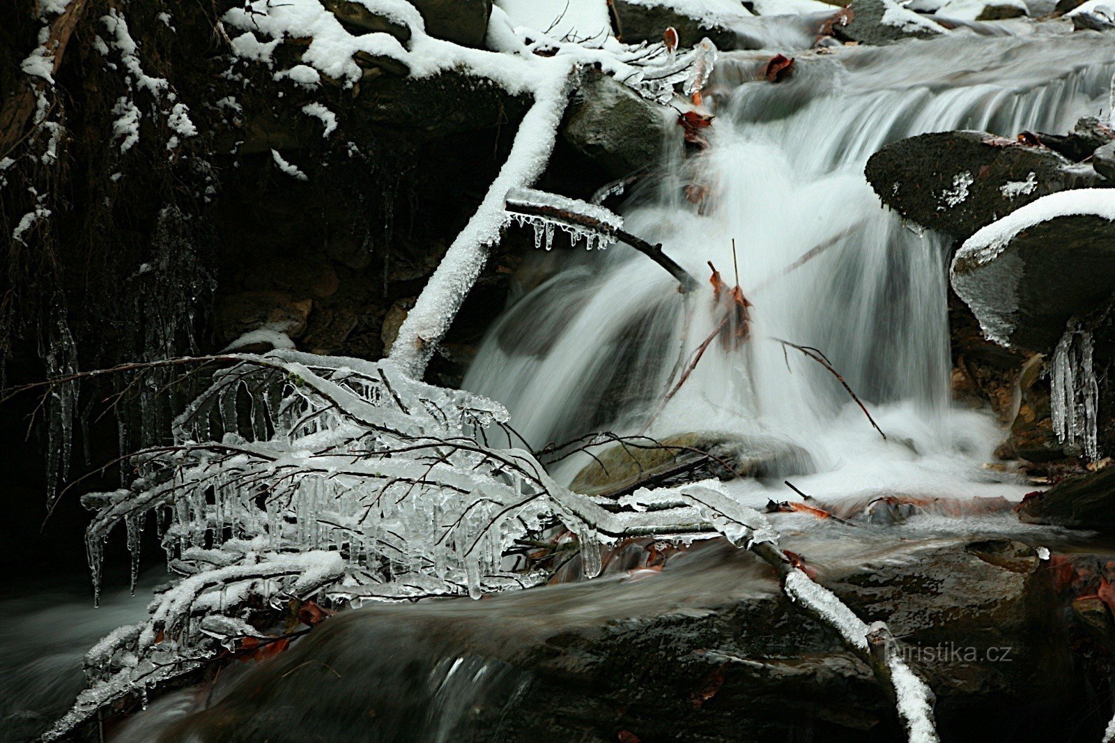 ruisseau dans la vallée d'Antonín