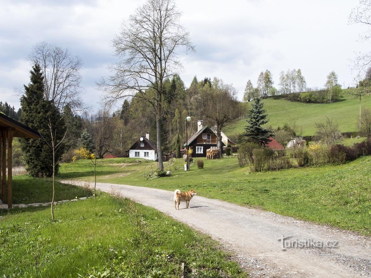 Potůčník ist heute eine reine Erholungssiedlung