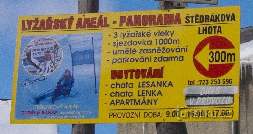 Banner på Lesanka