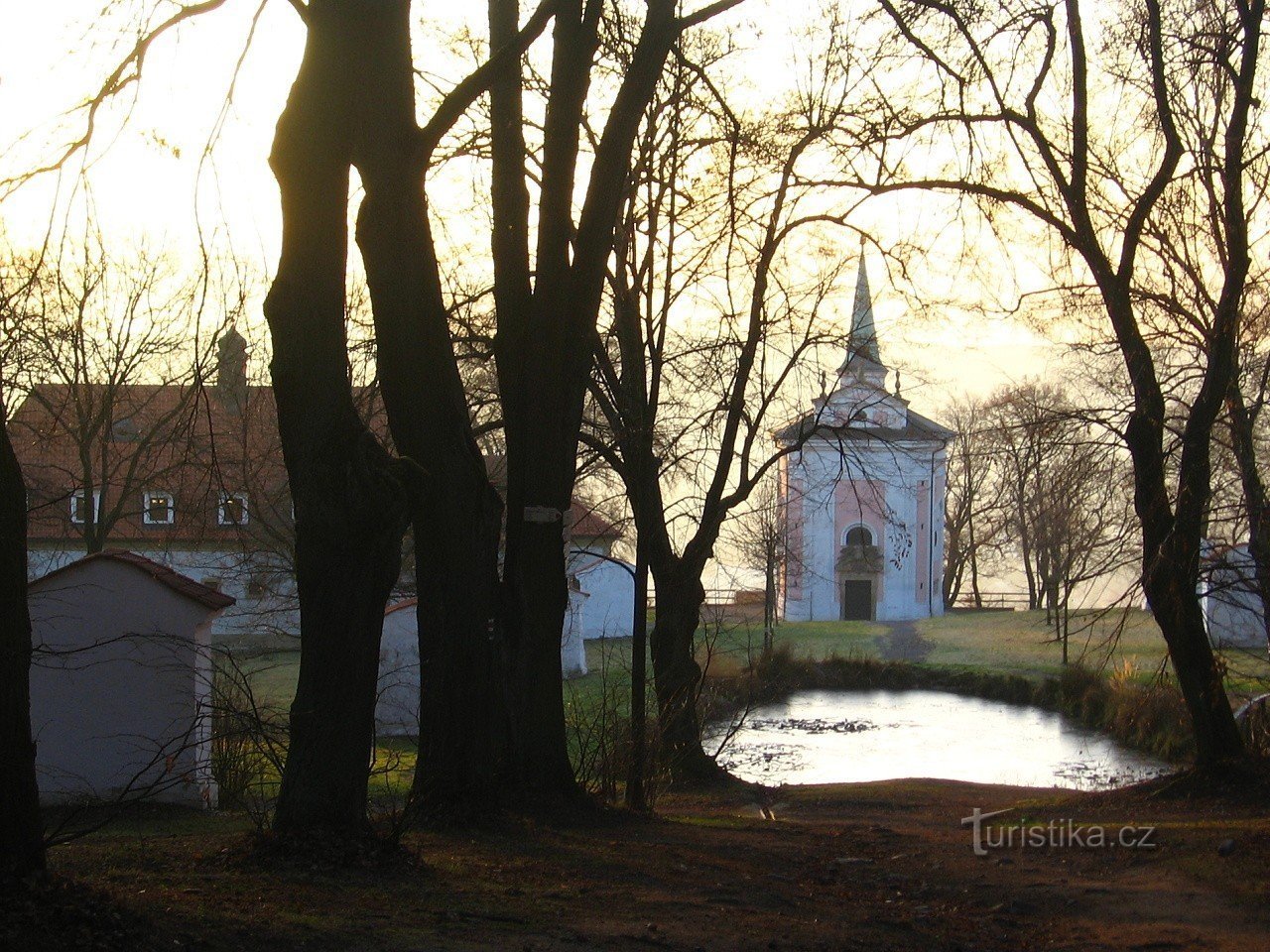 Pilgrimage site Skalka - opposite view