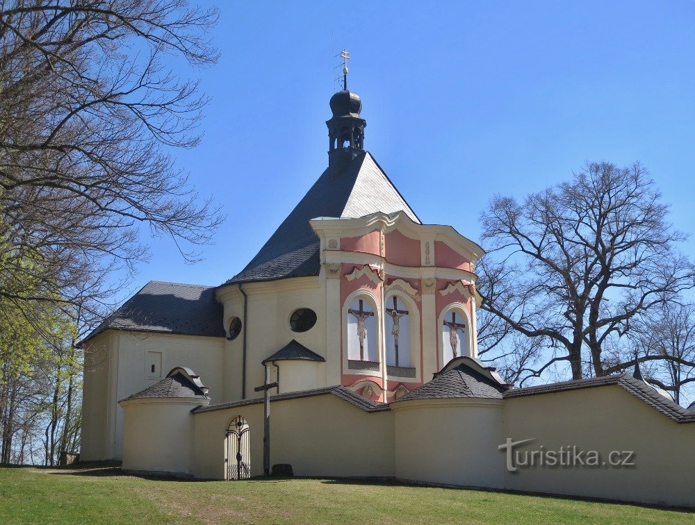 pilgrimage church on Calvary