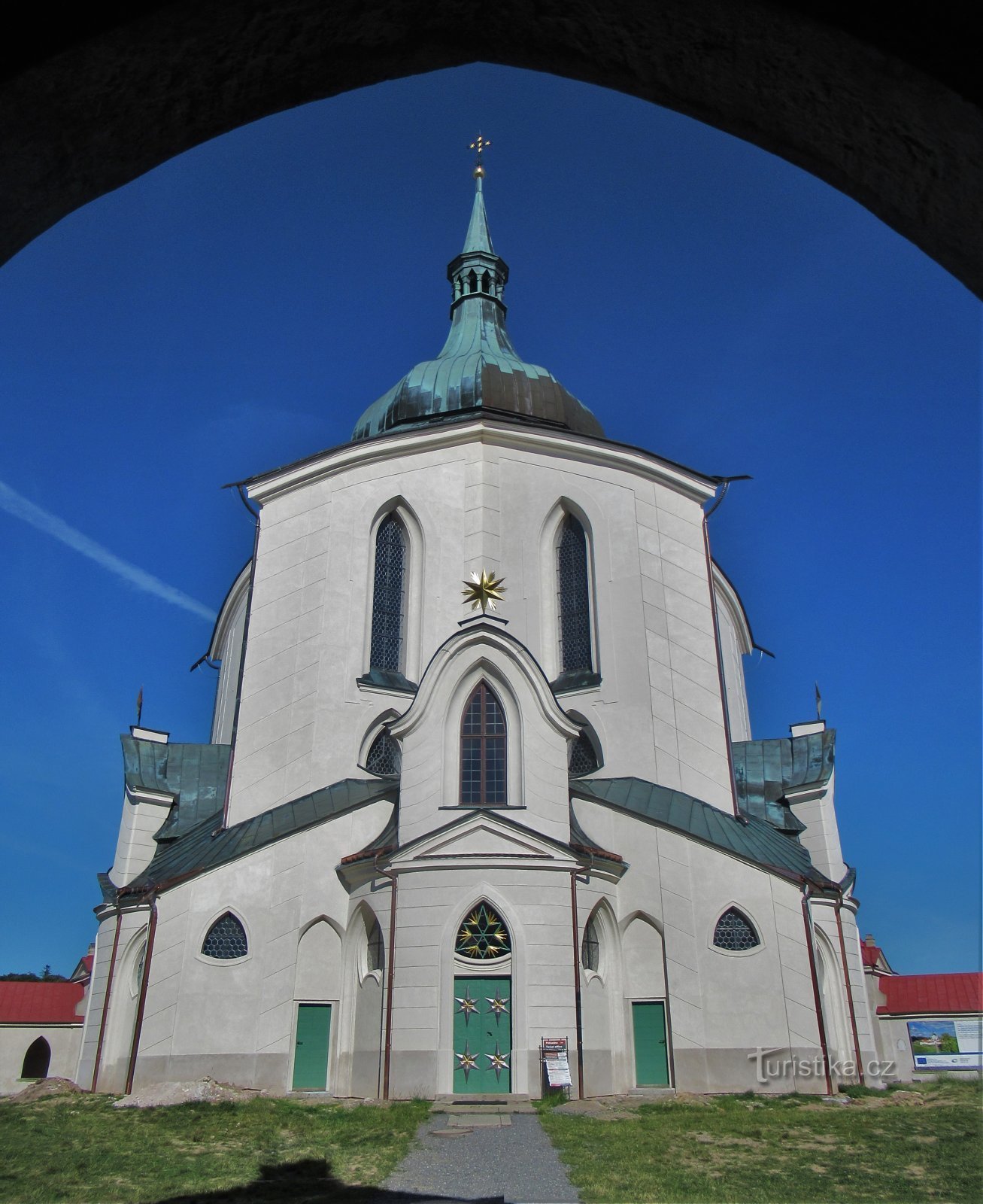 Wallfahrtskirche St. Johannes von Nepomuck auf Zelená hora